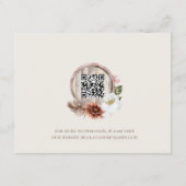 Carte D'accompagnement Code vestimentaire Floral Boho Western Casquette M (Dos)