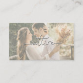 Carte D'accompagnement Code vestimentaire mariage (Devant)