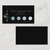 Carte D'accompagnement Code vestimentaire minimaliste Mariage (Devant / Derrière)