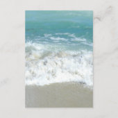 Carte D'accompagnement Coeurs pittoresques dans la salle de mariage de Sa (Dos)