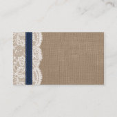 Carte D'accompagnement Collection de Mariages de tournesol rustique - Mar (Dos)