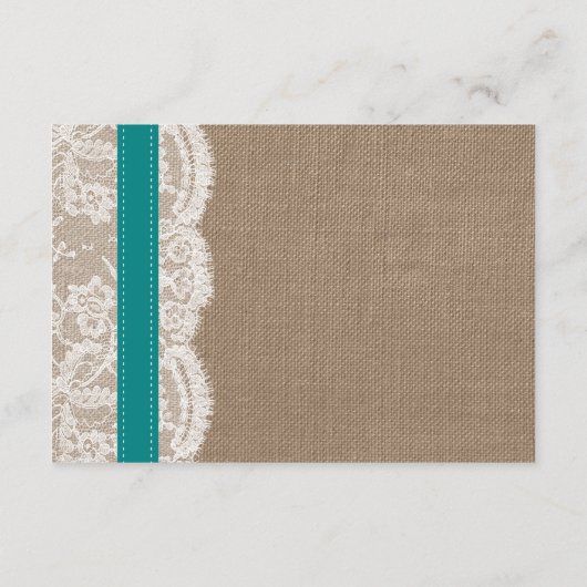 Carte D'accompagnement Collection de Mariages de tournesol rustique - Tur (Dos)