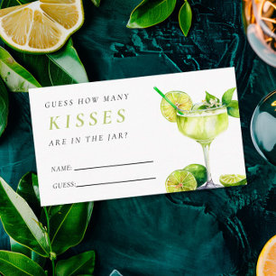 Carte D'accompagnement Combien de baisers Fête des mariées Fiesta mexicai