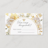 Carte D'accompagnement Combien de nids de miel sont dans le pot (Devant)