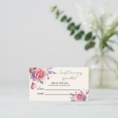 Carte D'accompagnement Combien de SPrinkles dans le jeu de Baby shower Ja (Debout devant)