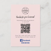 Carte D'accompagnement Commentaires Facebook | Demande d'évaluation profe (Devant)