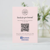 Carte D'accompagnement Commentaires Facebook | Demande d'évaluation profe (Debout devant)