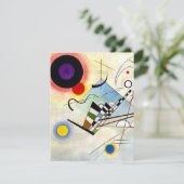 Carte D'accompagnement Composition 8 de Kandinsky (Debout devant)
