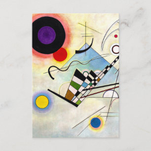 Carte D'accompagnement Composition Kandinsky 8