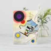 Carte D'accompagnement Composition Kandinsky 8 (Debout devant)