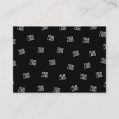 Carte D'accompagnement Conception aléatoire, logo ou image d'entreprise (Devant)