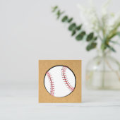 Carte D'accompagnement Conception d'art sportif de baseball Illustration  (Debout devant)