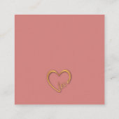 Carte D'accompagnement Conception de la Saint-Valentin Sois Mienne avec C (Dos)