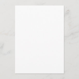 Carte D'accompagnement Conception simple blanche personnalisée moderne Aj