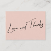 Carte D'accompagnement Concernant Les Cadeaux Écriture Manuelle Moderne S (Dos)