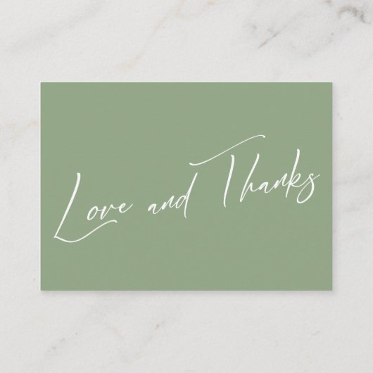 Carte D'accompagnement Concernant Les Cadeaux Écriture manuscrite Sage Gr (Dos)