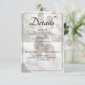 Carte D'accompagnement Concevez votre propre 2 Mariage photo Collage (Debout devant)