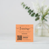 Carte D'accompagnement Connectez-vous avec le code QR Us | Laissez-Nous U (Debout devant)