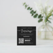 Carte D'accompagnement Connectez-vous avec le code QR Us | Laissez-Nous U (Debout devant)