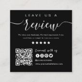 Carte D'accompagnement Connectez-vous avec le code QR Us | Laissez-Nous U (Devant)