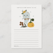 Carte D'accompagnement Conseil de la boîte d'Halloween Ghost pour maman B (Devant)