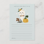 Carte D'accompagnement Conseil de la boîte d'Halloween Ghost pour maman B (Devant)