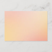 Carte D'accompagnement Conseil pour la Fête des mariées de pêche de l'Oue (Dos)