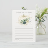 Carte D'accompagnement Conseils de citrouille succulents Maman futur bébé (Debout devant)