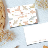Carte D'accompagnement Conseils et souhaits Boho Design Graduation