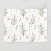 Carte D'accompagnement Conseils et souhaits Perles et le Parquet Bridal (Dos)