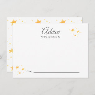 Carte D'accompagnement Conseils Twinkle Twinkle pour l'activité Baby show