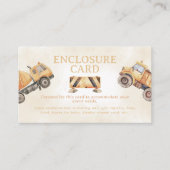 Carte D'accompagnement Construction (Devant)