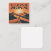 Carte D'accompagnement Construisez Votre Discipline (Devant / Derrière)
