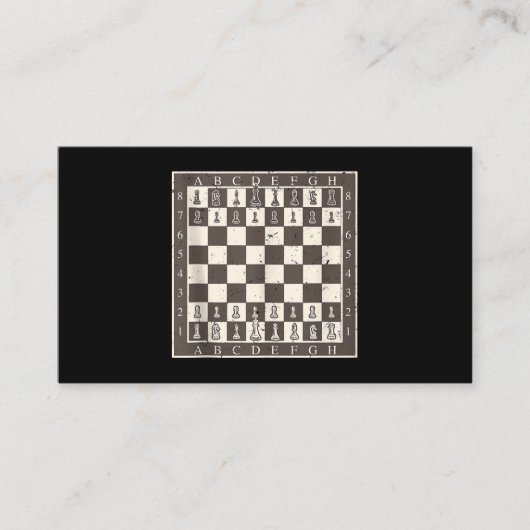 Carte D'accompagnement Cool Jeu d'échecs Halloween Costume drôle Lazy (Devant)