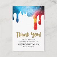 *~* COSMIC DRIPS Logo MERCI QR AP8 Review