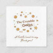 Carte D'accompagnement Cosy Cookie Delties (Devant)