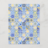 Carte D'accompagnement Côte d'Amalfi | Mediterranean Tiles Détails de l'i (Dos)