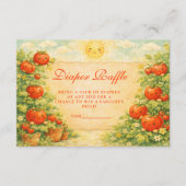 Carte D'accompagnement Cottage Garden Tomato Diapper Raffle (Devant)