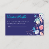 Carte D'accompagnement Couche de fête prénatale bébé perle violette sous (Devant)