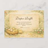 Carte D'accompagnement Country Garden Chicks Diapper Raffle (Devant)