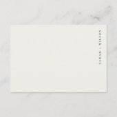 Carte D'accompagnement Country Mountain River Paysage Réception de mariag (Dos)