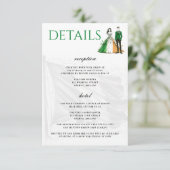 Carte D'accompagnement Couple d'Irlande (Debout devant)