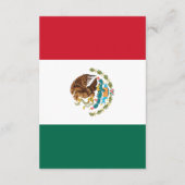 Carte D'accompagnement Couple mexicain (Dos)