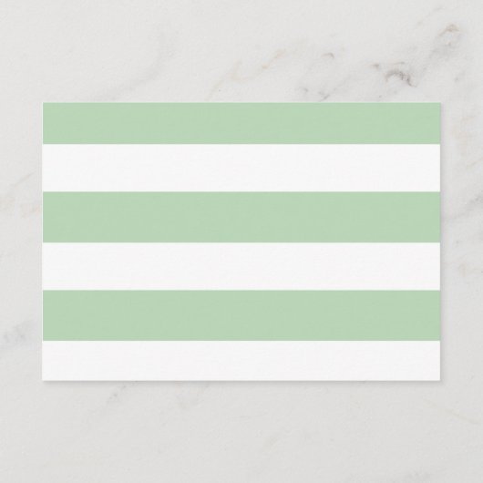 Carte D'accompagnement Couronne de Noël en houx Détails du mariage (Dos)