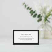 Carte D'accompagnement Couture élégante | Inscription de cadeaux (Debout devant)