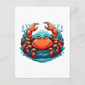Carte D'accompagnement crabe-drole (Dos)