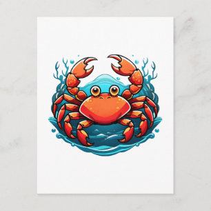 Carte D'accompagnement crabe-drole