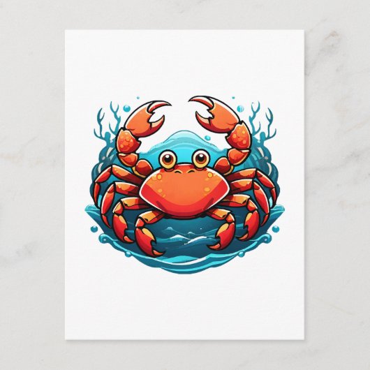 Carte D'accompagnement crabe-drole (Devant)