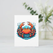 Carte D'accompagnement crabe-drole (Debout devant)