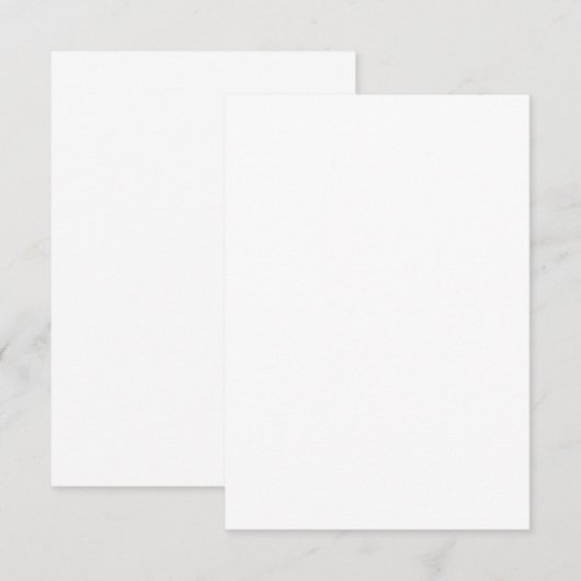 Carte D'accompagnement Create Your Own (Devant / Derrière)